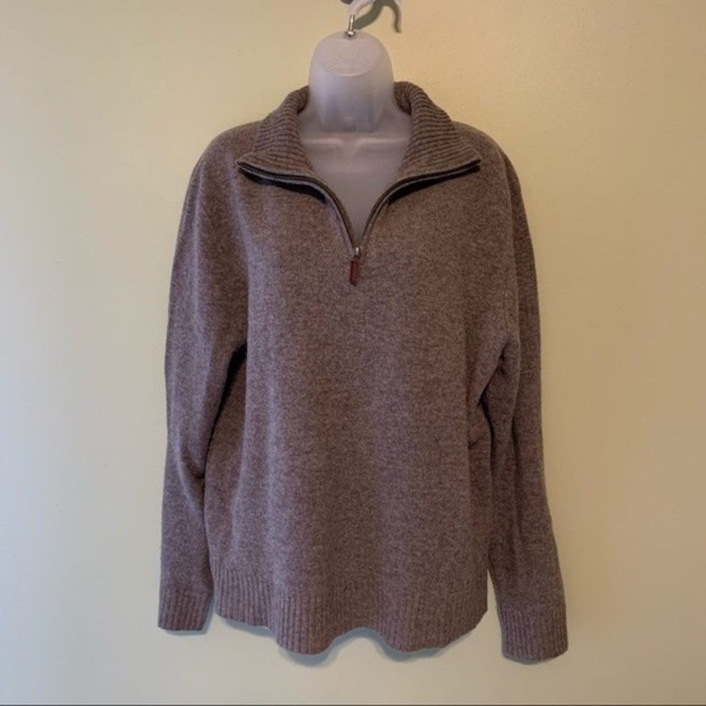 J. Crew 100% Lambswool Sweater, Size Large